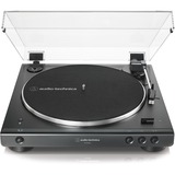 Audio-Technica AT-LP60XBT Bæltedrevet pladespiller Sort Sort, Bæltedrevet pladespiller, Fuld automatisk, Sort, Aluminium, 33 1/3,45 rpm, 33 1/3,45 rpm