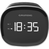 Grundig Sonoclock 2000 Ur Digital Sort, Radiovækkeur Sort, Ur, Digital, AM, FM, 1,5 W, LED, Sort