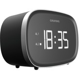 Grundig Sonoclock 3000 Ur Digital Sort, Radiovækkeur Sort, Ur, Digital, AM, FM, 2 W, LED, Sort