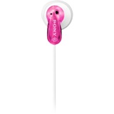 Sony MDR-E9LP Hovedtelefoner og headset Pink, Ledningsført, 18 - 22000 Hz, Musik, 6 g, Hovedtelefoner, Lyserød, Hvid