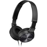 Sony MDR-ZX310AP Hovedtelefoner og headset Sort, Ledningsført, 10 - 24000 Hz, Opkald/musik, 125 g, Headset, Sort