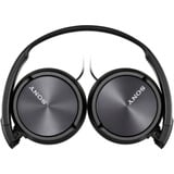 Sony MDR-ZX310 Hovedtelefoner og headset Sort, Ledningsført, 10 - 24000 Hz, Musik, 125 g, Hovedtelefoner, Sort