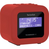 TechniSat TECHNIRADIO 40 Personligt Digital Rød, Radiovækkeur Rød, Personligt, Digital, DAB+,FM, 87.5 - 108 Mhz, 174 - 240 Mhz, 1,2 W