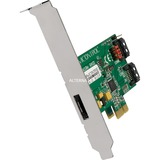 Dawicontrol DC-610E RAID RAID controller 2.0 5 Gbit/sek. SATA, 0, 1, JBOD, 5 Gbit/sek., Marvell 88SE9128, 2 kanaler, CE, FCC, Bulk