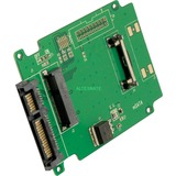 DeLOCK 61881 interface-kort/adapter Intern mSATA SATA, mSATA, Grøn, 65 mm, 100 mm, 22-pin SATA port, Detail