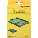 DeLOCK 62866 interface-kort/adapter Intern M.2, mSATA, Konverter SATA, M.2, mSATA, Sort, Grøn, 6 Gbit/sek., Windows 10 Education, Windows 10 Education x64, Windows 10 Enterprise, Windows 10 Enterprise x64,..., 70 mm