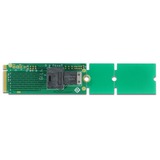 DeLOCK 63145 interface-kort/adapter Intern SFF-8643, Interface card M.2, SFF-8643, Grøn, Hængende boks