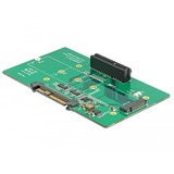 DeLOCK 63951 interface-kort/adapter Intern M.2, U.2 PCIe, M.2, U.2, PCIe 3.0, Sort, Grøn, PC, Passiv