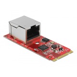 DeLOCK 64061 netværkskort Intern Ethernet 1000 Mbit/s, Konverter Intern, Ledningsført, M.2, Ethernet, 1000 Mbit/s