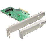 DeLOCK 89370 interface-kort/adapter Intern M.2, Controller PCIe, M.2, Grøn, Grå