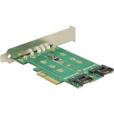 DeLOCK 89518 interface-kort/adapter Intern M.2, SATA, Controller PCIe, M.2, SATA, PCIe 3.0, Windows 10 Education, Windows 10 Education x64, Windows 10 Enterprise, Windows 10 Enterprise x64,..., Kasse