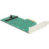 DeLOCK 89536 interface-kort/adapter Intern M.2, Serial ATA controller PCIe, M.2, 6 Gbit/sek., 0, 1, Windows 10 Education, Windows 10 Education x64, Windows 10 Enterprise, Windows 10 Enterprise x64,..., Kasse