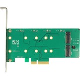 DeLOCK 89536 interface-kort/adapter Intern M.2, Serial ATA controller PCIe, M.2, 6 Gbit/sek., 0, 1, Windows 10 Education, Windows 10 Education x64, Windows 10 Enterprise, Windows 10 Enterprise x64,..., Kasse