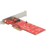 DeLOCK 89577 interface-kort/adapter Intern M.2, Controller PCIe, M.2, PCIe 3.0, Sort, Rød, Sølv, 39 Gbit/sek., Windows 10 Education, Windows 10 Education x64, Windows 10 Enterprise, Windows 10 Enterprise x64,...