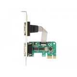 DeLOCK 89918 interface-kort/adapter Intern Seriel PCIe, Seriel, PCIe 1.1, RS-232, WCH CH382L, 5, 6, 7, 8