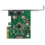 DeLOCK 90298 interface-kort/adapter Intern USB 3.2 Gen 1 (3.1 Gen 1), USB-controlleren PCIe, USB 3.2 Gen 1 (3.1 Gen 1), PCIe 3.0, Kina, Asmedia ASM3142, 10 Gbit/sek.