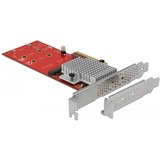 DeLOCK 90305 interface-kort/adapter Intern M.2 PCIe, M.2, Lavprofil, PCIe 3.0, Asmedia ASM2824, 32 Gbit/sek.