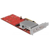 DeLOCK 90305 interface-kort/adapter Intern M.2 PCIe, M.2, Lavprofil, PCIe 3.0, Asmedia ASM2824, 32 Gbit/sek.