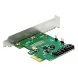 DeLOCK 90392 interface-kort/adapter Intern SATA, RAID-kort PCIe, SATA, PCIe 2.0, 0, 1