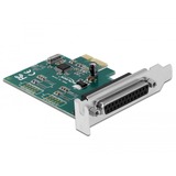 DeLOCK 90412 interface-kort/adapter Intern Parallel PCIe, Parallel, Lavprofil, PCIe 1.1, Kina, 0,0015 Gbit/sek.