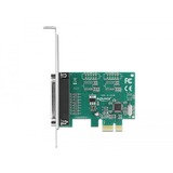 DeLOCK 90412 interface-kort/adapter Intern Parallel PCIe, Parallel, Lavprofil, PCIe 1.1, Kina, 0,0015 Gbit/sek.