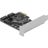 DeLOCK 90431 interface-kort/adapter Intern SATA PCIe, SATA, Kina, JMicron JMB582, 6 Gbit/sek., Windows 10 Education, Windows 10 Education x64, Windows 10 Enterprise, Windows 10 Enterprise x64,...