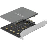 DeLOCK 90432 interface-kort/adapter Intern M.2 PCIe, M.2, PCIe 3.0, Sort, JMicron JMB582, Windows 10 Education, Windows 10 Education x64, Windows 10 Enterprise, Windows 10 Enterprise x64,...