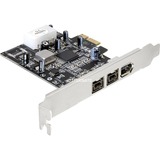 DeLOCK PCI Express card FireWire A / B interface-kort/adapter, Controller PCIe, 800 Mbit/s, Ledningsført, Windows 2000/XP/XP-64/Server-2003/Vista, Mac OS 9x +, Linux - Kernel 2.6x, 2 x FireWire 1394B 1 x FireWire 1394A, Detail