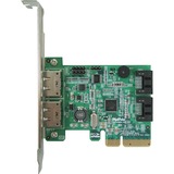 HighPoint RocketRAID 642L interface-kort/adapter Intern eSATA, SATA, RAID-kort PCIe, eSATA, SATA, PC, 6 Gbit/sek., 0, 1, 5, 10, 50, JBOD, 5 - 55 °C