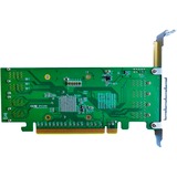 HighPoint SSD7184 RAID controller PCI Express x8 8 Gbit/sek., RAID-kort PCI Express 3.0, SATA, PCI Express x8, 0, 1, 1+0, 8 Gbit/sek., Low Profile MD2 Card, CLI, API package