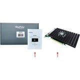 HighPoint SSD7505 intern solid state drev M.2 32768 GB PCI Express 4.0 NVMe, RAID-kort 32768 GB, M.2, 16 Gbit/sek.