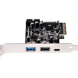 SilverStone ECU05 interface-kort/adapter Intern USB 3.2 Gen 1 (3.1 Gen 1), Controller PCIe, USB 3.2 Gen 1 (3.1 Gen 1), Lavprofil, PCIe 2.0, 10 Gbit/sek., Windows 10 Education, Windows 10 Education x64, Windows 10 Enterprise, Windows 10 Enterprise x64,...
