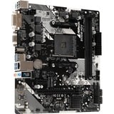 ASRock B450M-HDV R4.0 AMD B450 Stik AM4 micro ATX, Bundkort AMD, Stik AM4, AMD Athlon, AMD Ryzen™ 3, 2nd Generation AMD Ryzen™ 3, 3rd Generation AMD Ryzen™ 3, AMD..., DDR4-SDRAM, 32 GB, DIMM