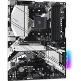 ASRock B550 Pro4 AMD B550 Stik AM4 ATX, Bundkort Sort/Sølv, AMD, Stik AM4, 3rd Generation AMD Ryzen™ 3, 3rd Generation AMD Ryzen 5, 3rd Generation AMD Ryzen™ 7, 3rd..., Stik AM4, DDR4-SDRAM, 128 GB