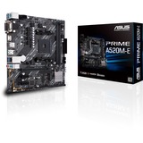 ASUS PRIME A520M-E AMD A520 Stik AM4 micro ATX, Bundkort AMD, Stik AM4, 3rd Generation AMD Ryzen™ 3, 3rd Generation AMD Ryzen 5, 3rd Generation AMD Ryzen™ 7, 3rd..., DDR4-SDRAM, 64 GB, DIMM