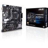 ASUS PRIME A520M-K AMD A520 Stik AM4 micro ATX, Bundkort AMD, Stik AM4, AMD Ryzen™ 3, AMD Ryzen™ 5, AMD Ryzen™ 7, Stik AM4, DDR4-SDRAM, 64 GB