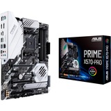 ASUS PRIME X570-PRO AMD X570 Stik AM4 ATX, Bundkort AMD, Stik AM4, 2nd Generation AMD Ryzen™ 3, 3rd Generation AMD Ryzen™ 3, 2nd Generation AMD Ryzen™ 5, 3rd..., DDR4-SDRAM, 128 GB, DIMM