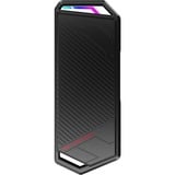 ASUS ROG Strix Arion SSD kabinet Sort M.2, Drev kabinet Sort, SSD kabinet, M.2, M.2, 10 Gbit/sek., USB-tilslutning, Sort