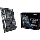 ASUS WS X299 PRO Intel® X299 LGA 2066 (Socket R4) ATX, Bundkort Intel, LGA 2066 (Socket R4), 4, 6, DDR4-SDRAM, 128 GB, 2133,2400,2600,3600,4133 Mhz