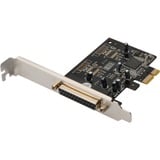 Digitus Parallel Interface interface-kort/adapter Intern PCIe, Parallel, Fuld højde, Flerfarvet, PC, Kina