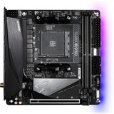 GIGABYTE B550I AORUS PRO AX AMD B550 Stik AM4 mini ITX, Bundkort AMD, Stik AM4, 3rd Generation AMD Ryzen™ 3, 3rd Generation AMD Ryzen 5, 3rd Generation AMD Ryzen™ 7, 3rd..., DDR4-SDRAM, 64 GB, DIMM