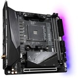 GIGABYTE B550I AORUS PRO AX bundkort AMD B550 Stik AM4 mini ITX AMD, Stik AM4, AMD Ryzen 3000 Series, AMD Ryzen 4000 Series, AMD Ryzen 5000 Series, Stik AM4, DDR4-SDRAM, 64 GB