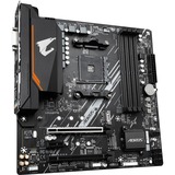 GIGABYTE B550M AORUS ELITE AMD B550 Stik AM4 micro ATX, Bundkort Sort/grå, AMD, Stik AM4, 3rd Generation AMD Ryzen™ 3, 3rd Generation AMD Ryzen 5, 3rd Generation AMD Ryzen™ 7, 3rd..., DDR4-SDRAM, 128 GB, DIMM