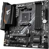 GIGABYTE B550M AORUS ELITE AMD B550 Stik AM4 micro ATX, Bundkort Sort/grå, AMD, Stik AM4, 3rd Generation AMD Ryzen™ 3, 3rd Generation AMD Ryzen 5, 3rd Generation AMD Ryzen™ 7, 3rd..., DDR4-SDRAM, 128 GB, DIMM