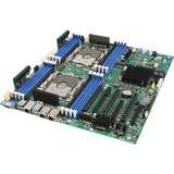 Intel® S2600STQR bundkort Intel® C628 LGA 3647 SSI EEB Intel, LGA 3647, Intel® Xeon®, DDR4-SDRAM, 2000 GB, DIMM