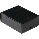 Joy-IT Aluminiums kabinet til Raspberry Pi 4 B, Boliger Sort