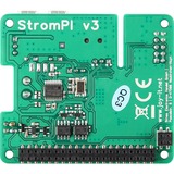 Joy-IT RB-STROMPI3 udviklingsboard - tilbehør Udvidelseskort Sort, Blå, Grøn, Sølv, UPS Udvidelseskort, Raspberry Pi, Sort, Blå, Grøn, Sølv, 55 mm, 54 mm, 20 mm