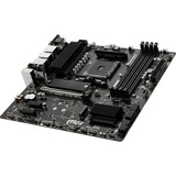MSI B550M PRO-VDH WIFI bundkort AMD B550 Stik AM4 micro ATX Sort, AMD, Stik AM4, 3rd Generation AMD Ryzen™ 3, 3rd Generation AMD Ryzen 5, 3rd Generation AMD Ryzen™ 7, 3rd..., DDR4-SDRAM, 128 GB, DIMM