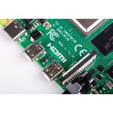 Raspberry Pi Foundation 4 Model B udviklingsboard 1,5 Mhz BCM2711, Bundkort 1,5 Mhz, BCM2711, 3200 Mhz, 2048 MB, LPDDR4, MicroSD (TransFlash)