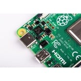 Raspberry Pi Foundation 4 Model B udviklingsboard 1,5 Mhz BCM2711, Bundkort 1,5 Mhz, BCM2711, 3200 Mhz, 2048 MB, LPDDR4, MicroSD (TransFlash)